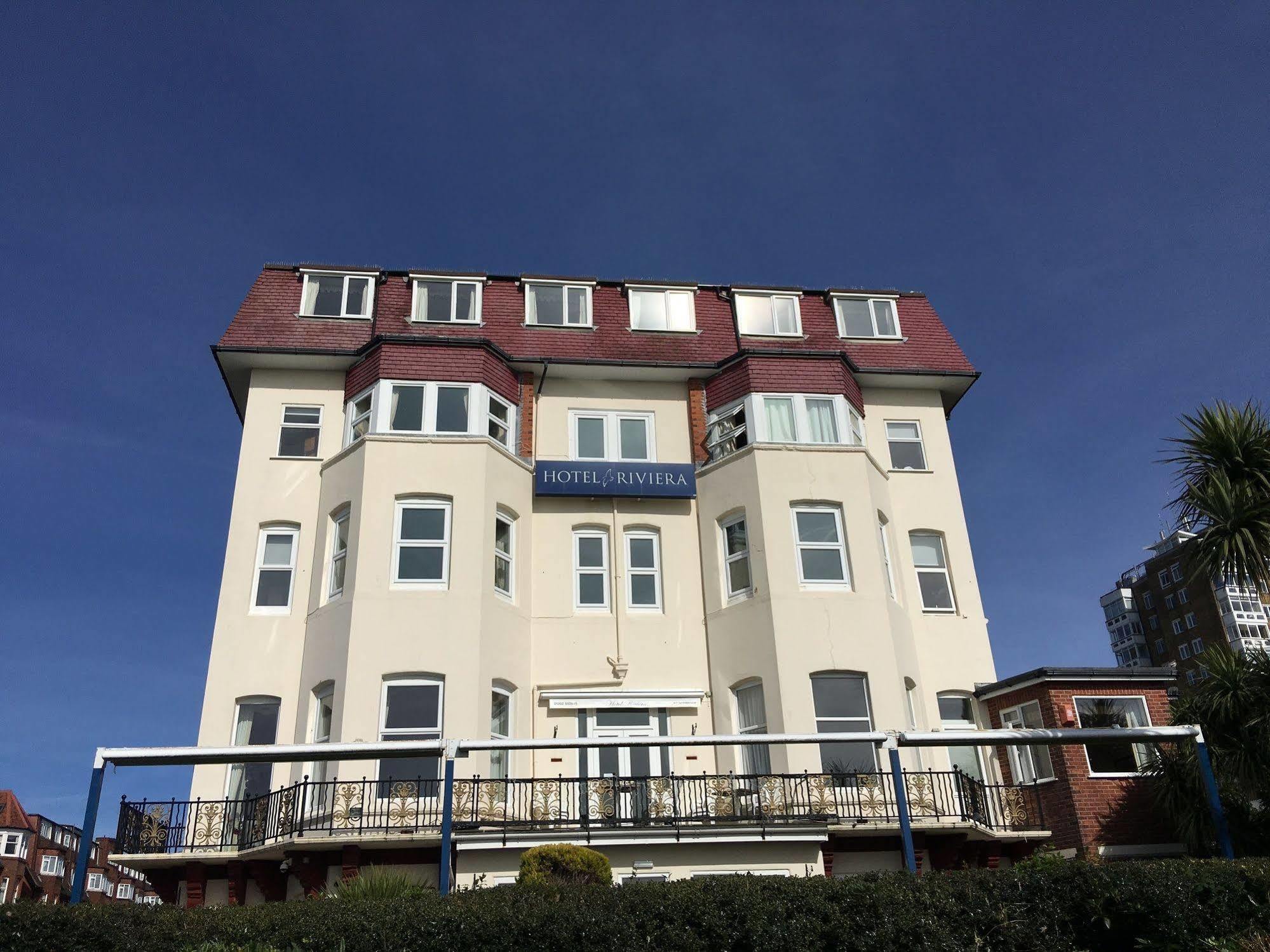 Hotel Riviera By The Sea Bournemouth Exterior foto